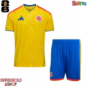 Colombia Hjemmebanesæt Børn VM 2026 Kort ærmer (+ korte bukser)